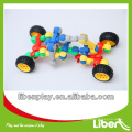 Coche de juguete para niños de la serie de juguetes de bloques de plástico LE.PD.008